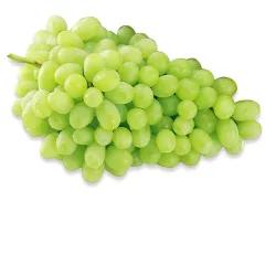 Organic Green Seedless Grapes, Bag