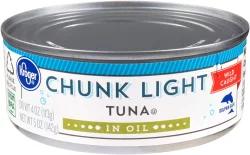 Kroger Chunk Light Tuna In Oil