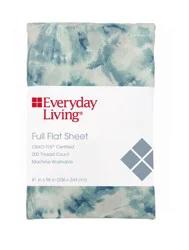 Everyday Living 200 Thread Count Tie Dye Flat Sheet