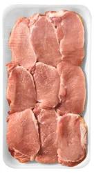 Boneless Pork Center Cut Chops (6-9 Per Pack)