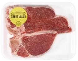 USDA Inspected T-Bone Steak Value Pack