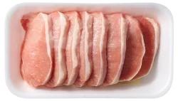 Boneless Pork Loin Chops Thin Cut (About 10 Per Pack)