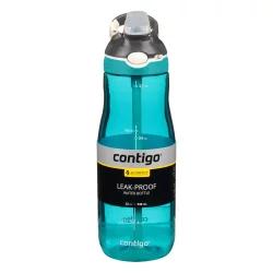 Contigo Autospout Straw Ashland Water Bottle - Scuba Blue