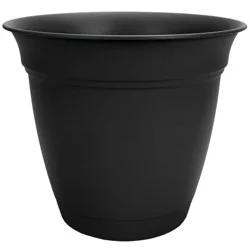 The Hc Companies Eclipse Pot With Attached Saucer - Black