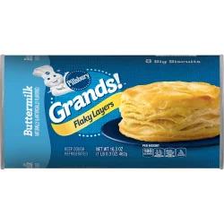 Pillsbury Grands! Flaky Layers Original Biscuits, 8 ct., 16.3 oz.