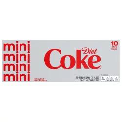 Diet Coke - 10pk/7.5 fl oz Mini-Cans