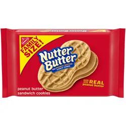 Nutter Butter Peanut Butter Sandwich Cookies, Family Size