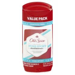 Old Spice High Endurance Anti-Perspirant Deodorant for Men, Pure Sport Scent, Twin Pack, 3.0 Oz. each
