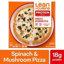 Lean Cuisine Features Spinach & Mushroom Frozen Pizza