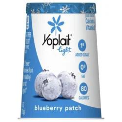 Yoplait Light Blueberry Patch Fat Free Yogurt, 6 OZ Yogurt Cup