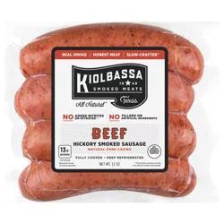Kiolbassa Beef Sausage Links