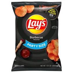 Lay's Party Size Barbecue Flavored Potato Chips
