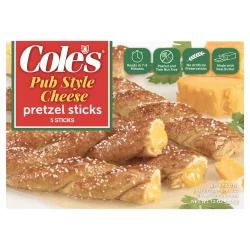 Cole's Pretzel Sticks Filled With Pub Cheese