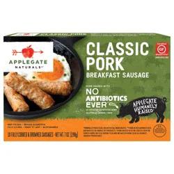 Applegate Natural Classic Pork Breakfast Sausage (Frozen)