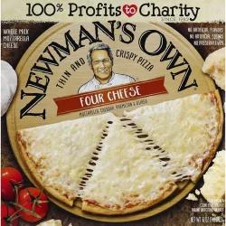 Newman's Own Pizza, Thin And Crispy, Four Cheese