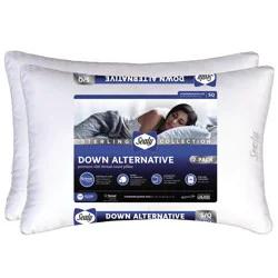 American Textile Co Inc Sealy Sterling Down Alternative Pillow, King, 2-Pack