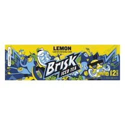 Brisk Lemon Iced Tea 12 ea