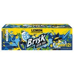 Brisk Iced Tea Lemon 12 Fl Oz 12 Count