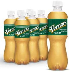 Vernors Ginger Soda, .5 L bottles, 6 pack