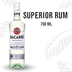 Bacardí Bacardi Superior White Rum, Gluten Free 40% 75Cl/750Ml