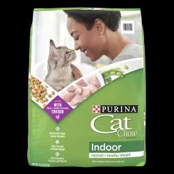 Cat Chow Purina Cat Chow Indoor with Chicken Adult Complete & Balanced Dry Cat Food - 15lbs