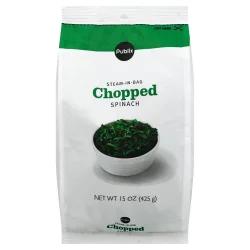 Publix Steam-in-Bag Chopped Spinach