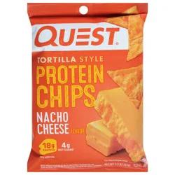 Quest Snack Size Nacho Cheese Tortilla Style Protein Chips