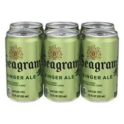 Seagram's Ginger Ale Mini Cans