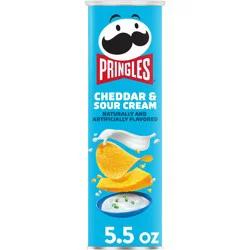 Pringles Cheddar and Sour Cream Potato Crisps Chips