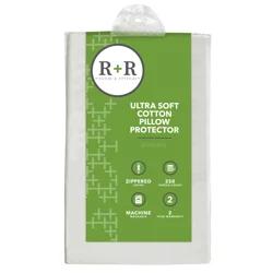 R+R Room & Retreat Cotton Pillow Protector, King