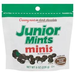 Junior Mints Minis in Dark Chocolate Creamy Mints 8 oz