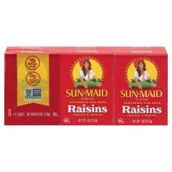 Sun-Maid Sun-Dried Raisins 6 - 1 oz Boxes
