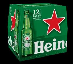 Heineken Original Lager Beer, 12 Pack, 12 fl oz Bottles