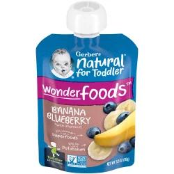 Gerber Banana Blueberry Toddler Baby Food