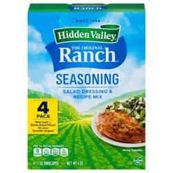 Hidden Valley Gluten Free Original Ranch Salad Dressing & Seasoning Mix Packets