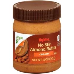 Hy-Vee No Stir Creamy Almond Butter