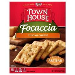 Town House Tuscan Cheese Focaccia Crackers