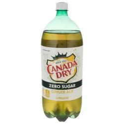 Canada Dry Zero Sugar Ginger Ale Soda 2 lt