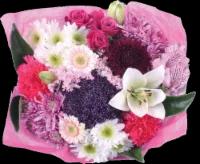 BLOOM HAUS Bloom Haus Duet Bouquet Bronze/ Purple/ Hot Pink Theme B