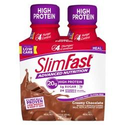SlimFast Meal Replacement Shake, Creamy Chocolate