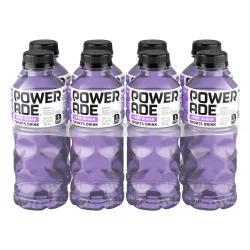 POWERADE Zero Grape Bottles, 20 fl oz, 8 Pack