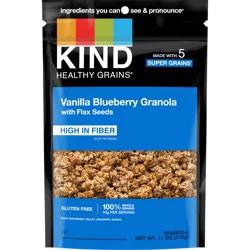 KIND Healthy Grains Clusters, Vanilla Blueberry with Flax Seeds