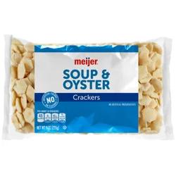Meijer Select Soup & Oyster Crackers In a Box