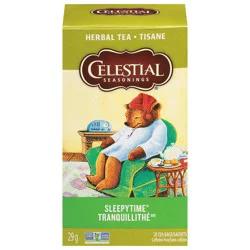 Celestial Seasonings Sleepytime Caffeine Free Herbal Tea 20 Tea Bags