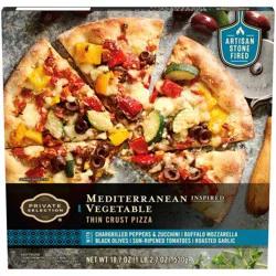 Private Selection Mediterranean Vegetable Thin Crust Pizza
