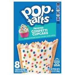Pop-Tarts Toaster Pastries, Frosted Confetti Cupcake, 13.5 oz, 4 Count