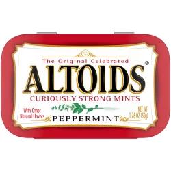Altoids Classic Peppermint Breath Mints Hard Candy Tin