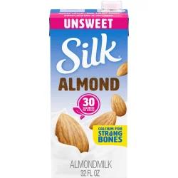 Silk Shelf-Stable Unsweetened Almond Milk