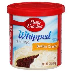 Betty Crocker Whipped Butter Cream Frosting 12 oz