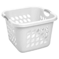 Sterilite Ultra Square Laundry Basket 1217 White